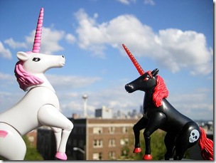 Good Unicorn versus Evil Unicorn